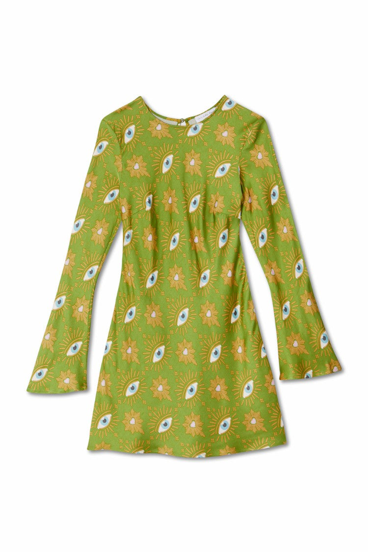 Khaki Eye Mini Soho Dress Petite | Never Fully Dressed Sale