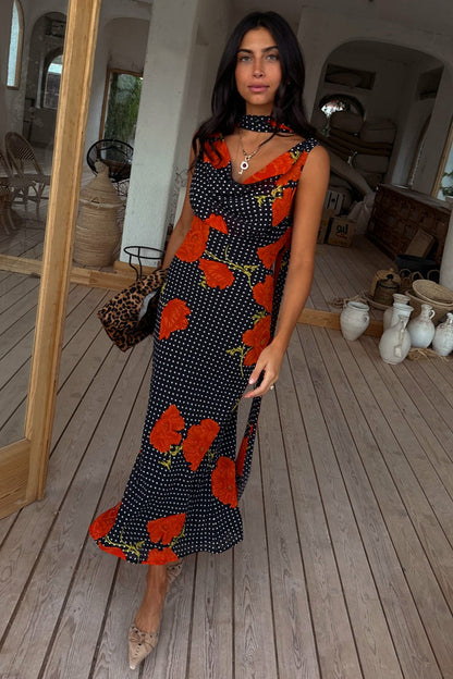 Black Poppy Sophie Dress - Wedding Guest Dress - Never Fully Dressed | Never Fully Dressed Essential
