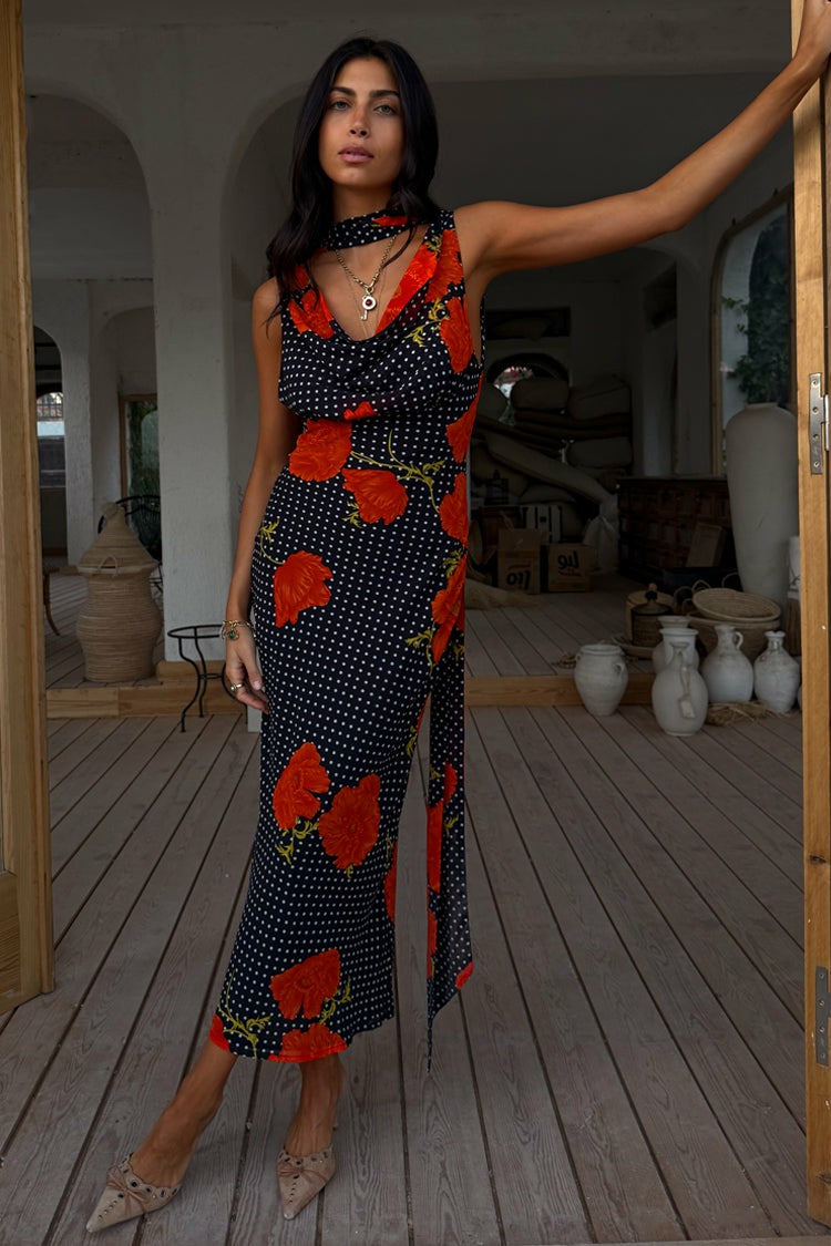 Black Poppy Sophie Dress - Wedding Guest Dress - Never Fully Dressed | Never Fully Dressed Essential