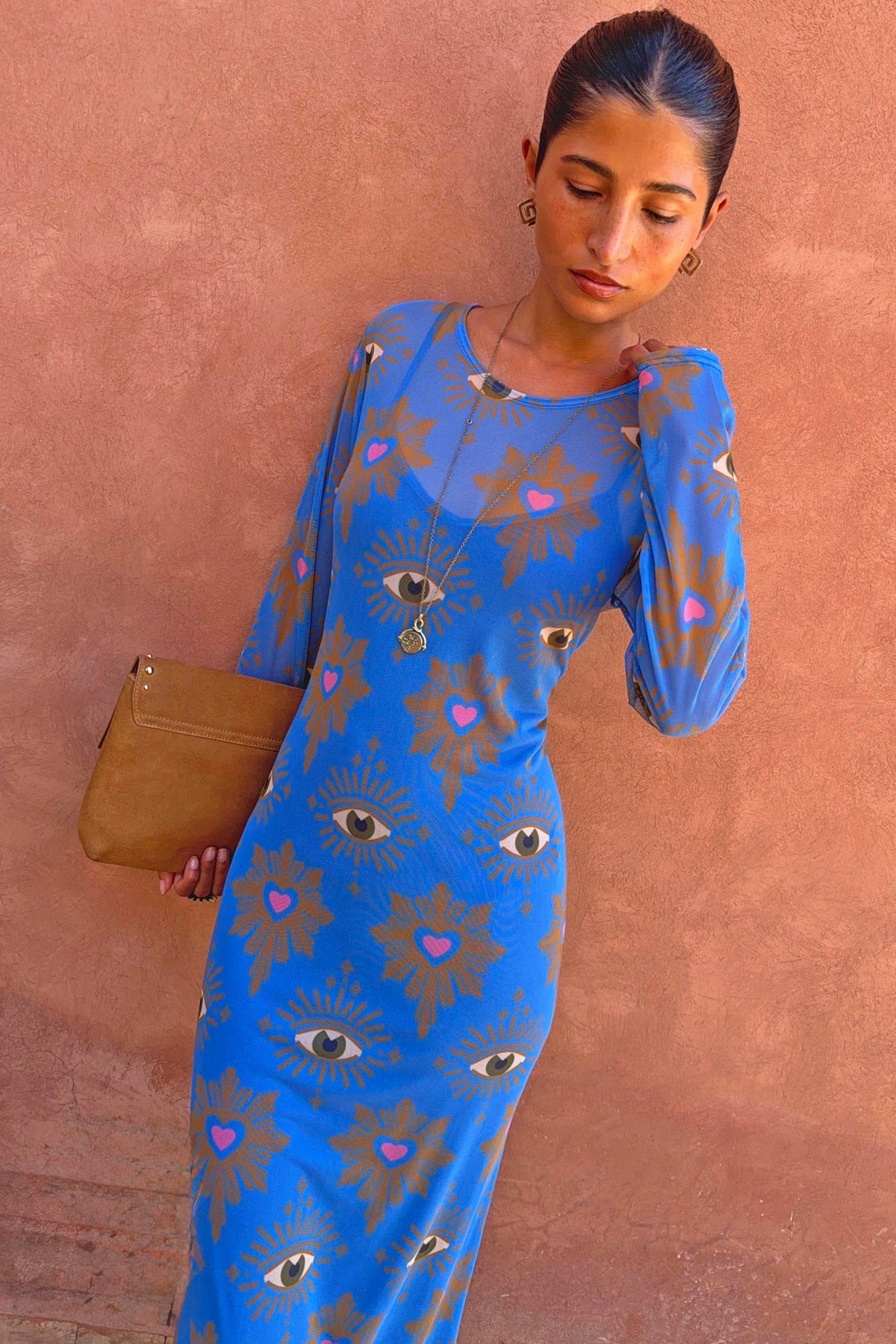 Blue Eye Mesh Dress | Never Fully Dressed Classic