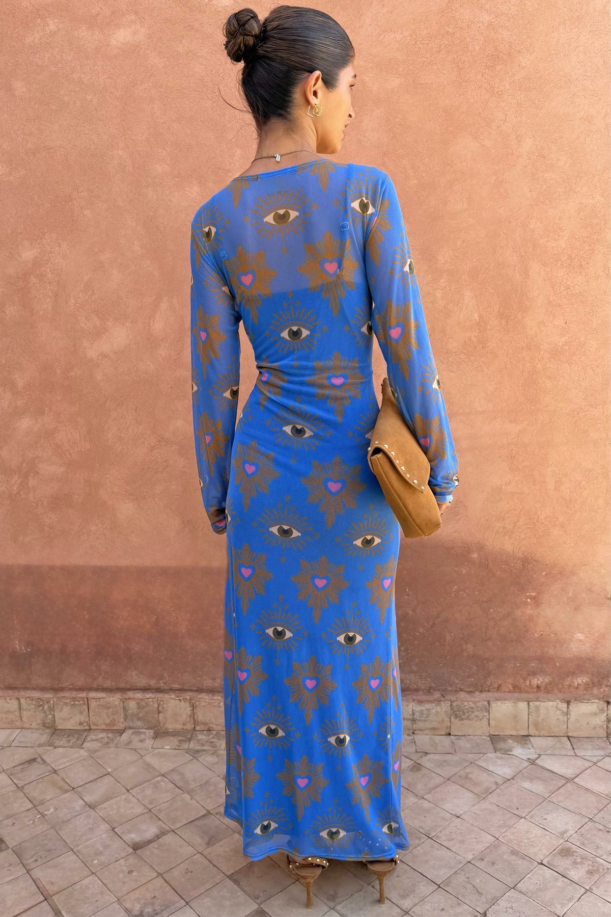 Blue Eye Mesh Dress | Never Fully Dressed Classic