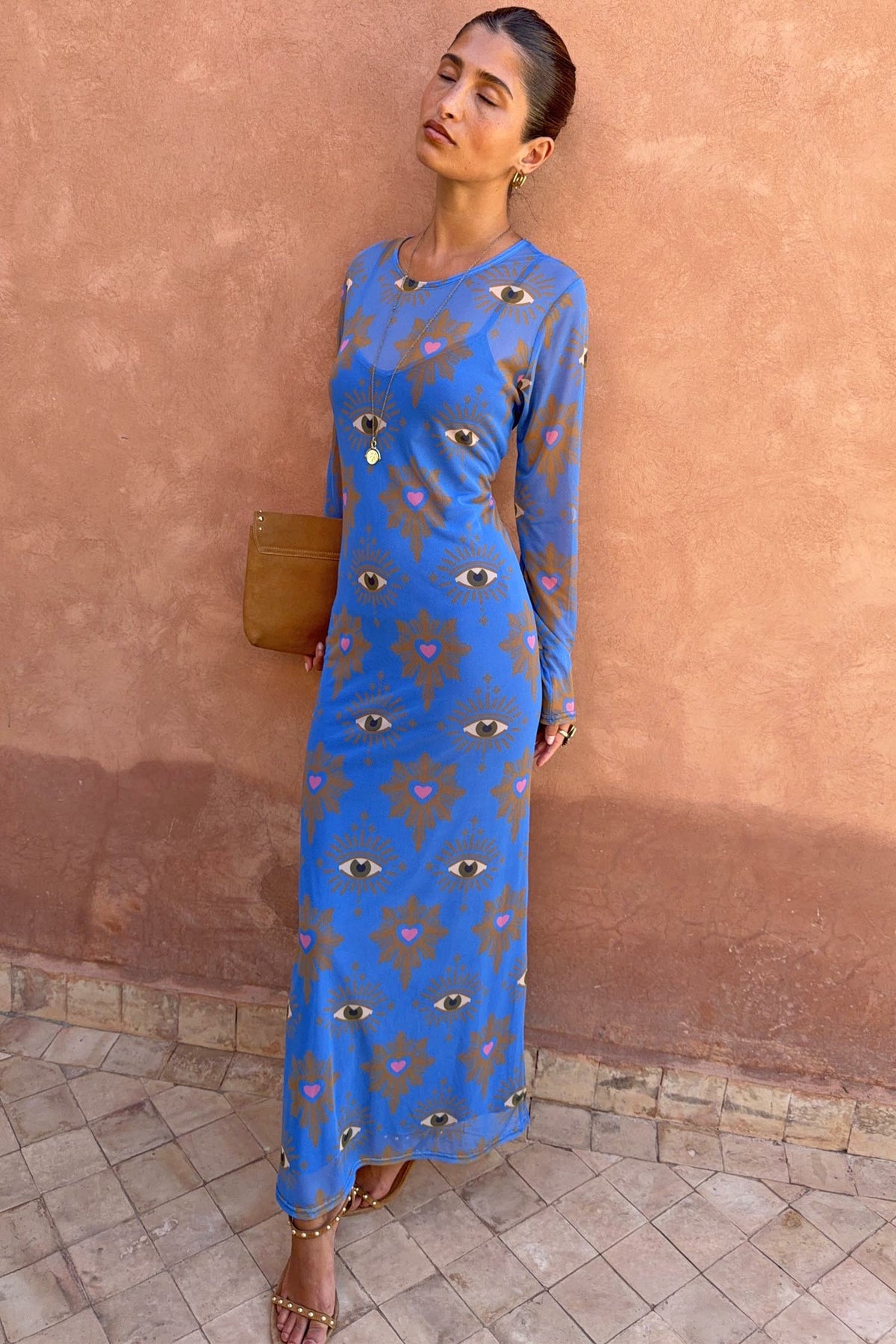 Blue Eye Mesh Dress | Never Fully Dressed Classic