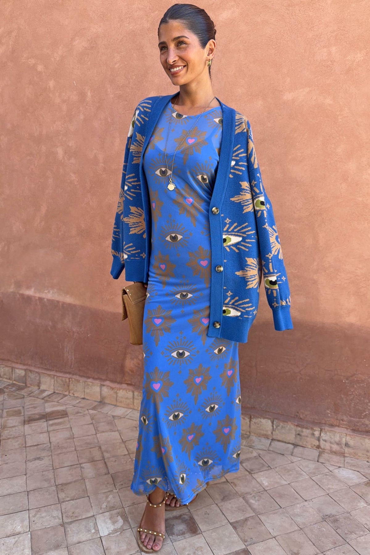Blue Eye Mesh Dress | Never Fully Dressed Classic