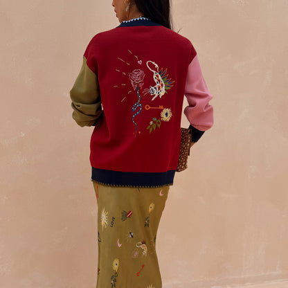 Mystical Martha Embroidered Cardigan | Never Fully Dressed Sale