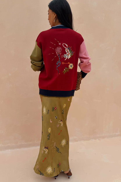 Mystical Martha Embroidered Cardigan | Never Fully Dressed Sale