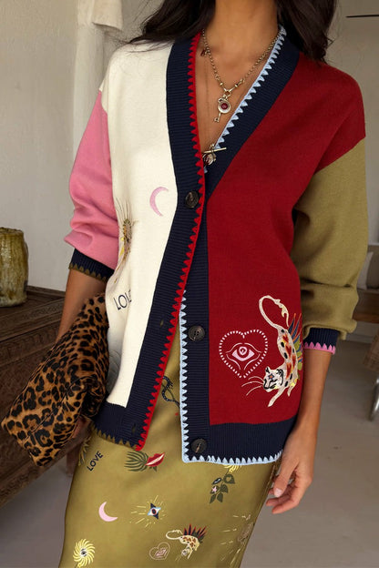 Mystical Martha Embroidered Cardigan | Never Fully Dressed Sale