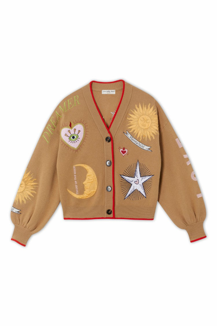 Camel Mystical Cardigan | Never Fully Dressed New