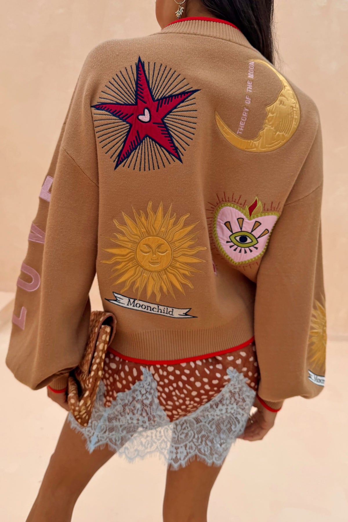Camel Mystical Cardigan | Never Fully Dressed New