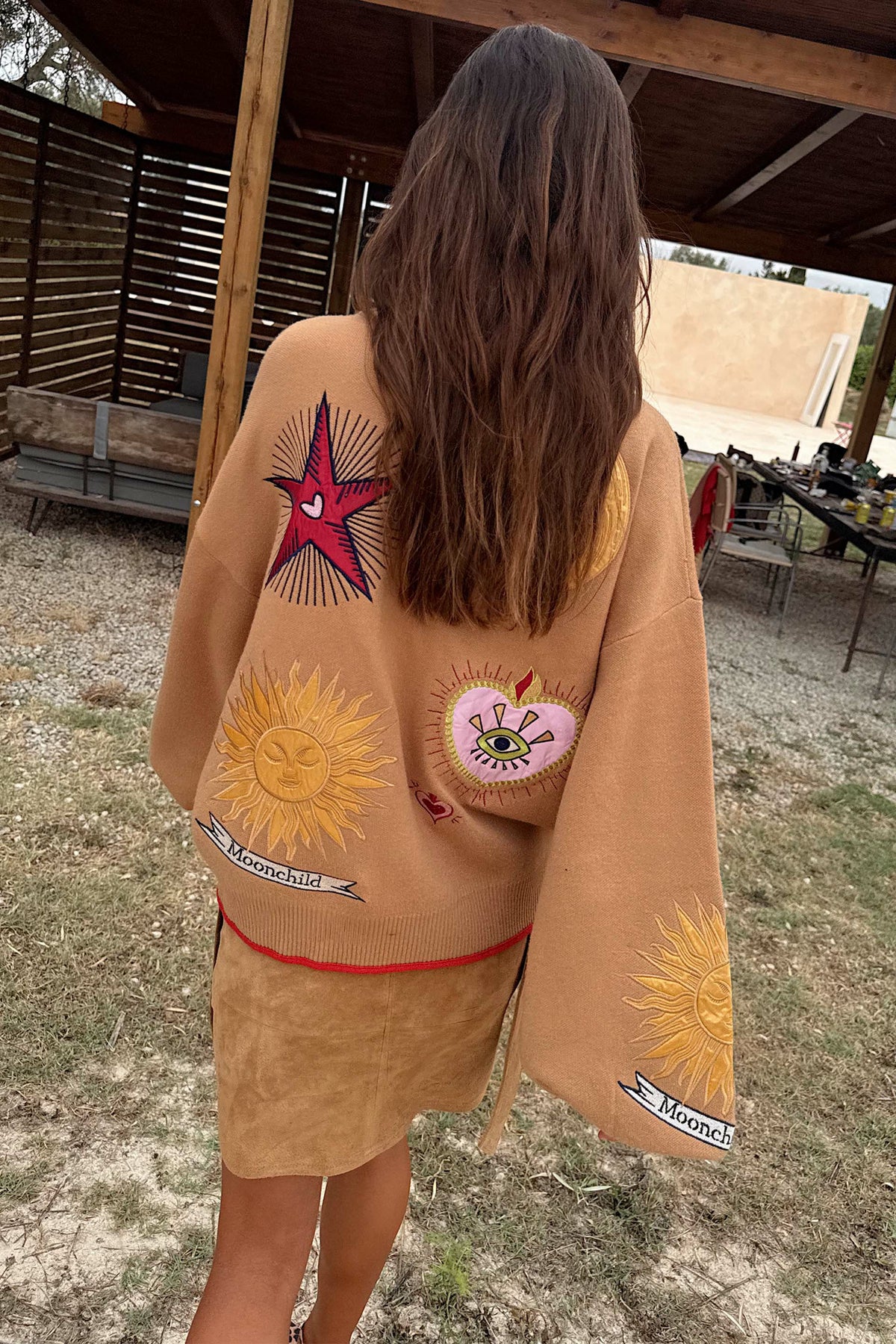 Camel Mystical Cardigan | Never Fully Dressed New