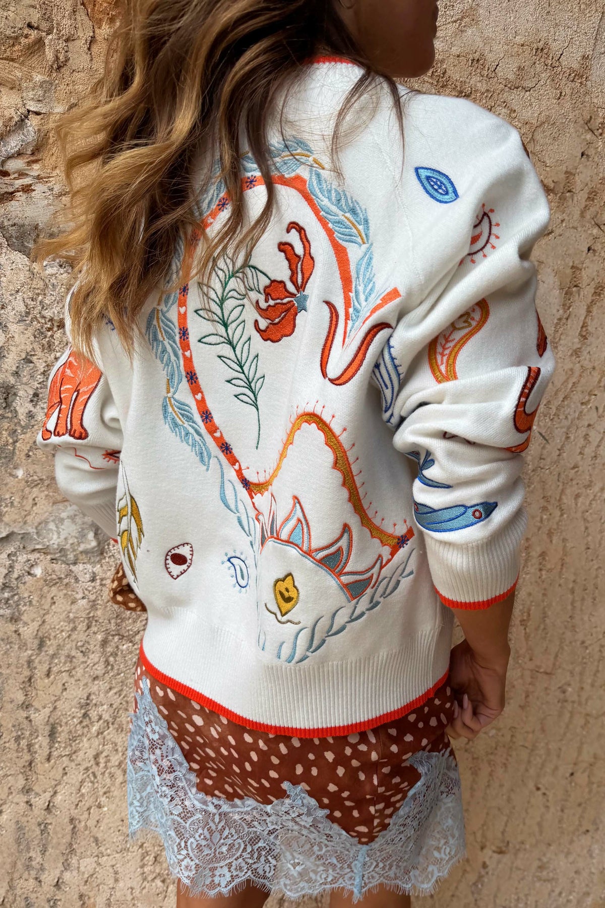 Cream Cheryl Tigress Cardigan | Never Fully Dressed Popular