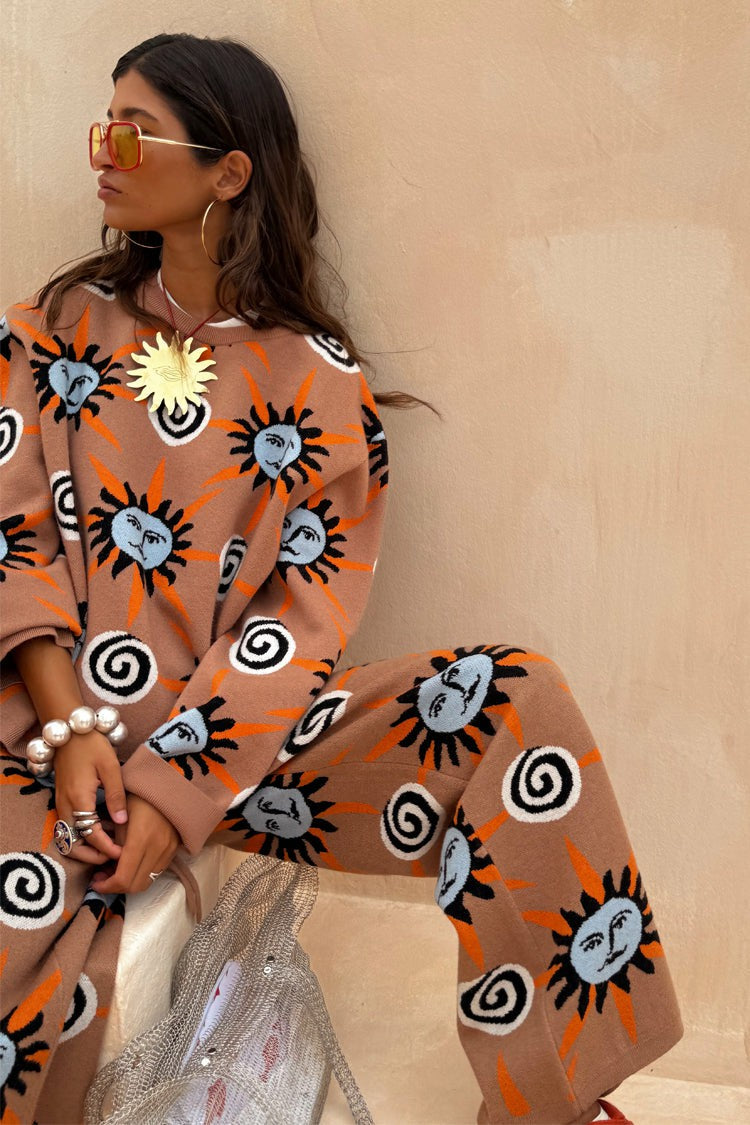 Tan Sun Copenhagen Jumper | Never Fully Dressed Signature