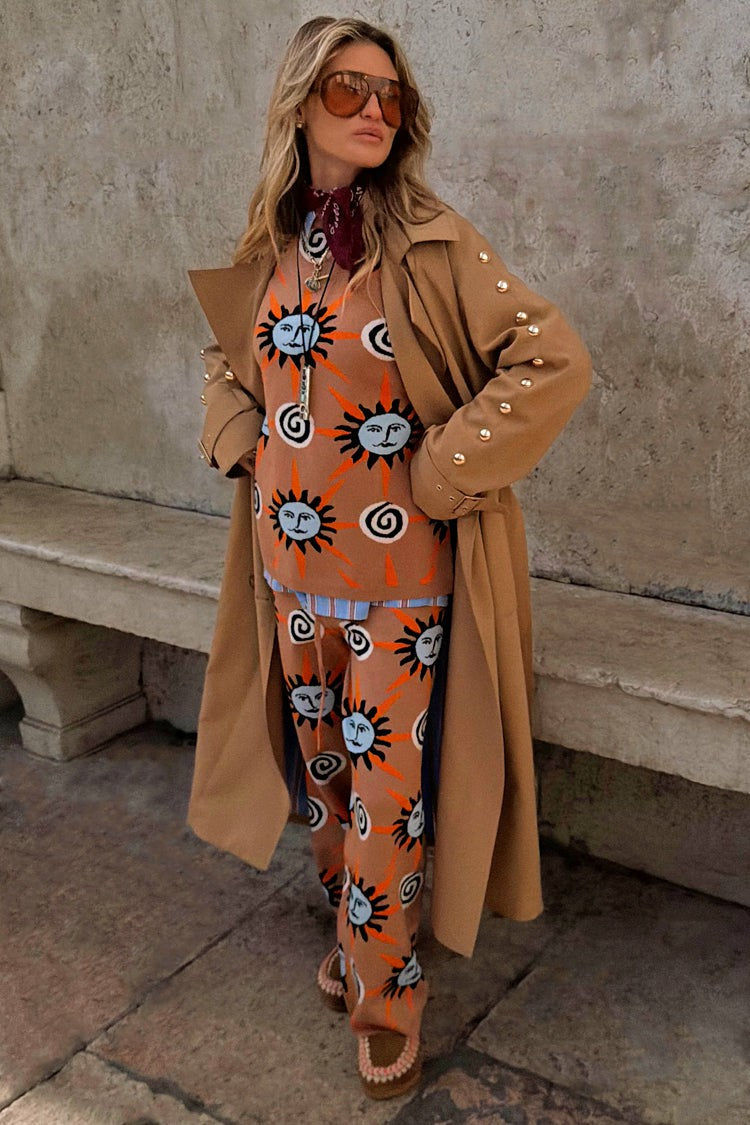 Tan Sun Copenhagen Jumper | Never Fully Dressed Signature