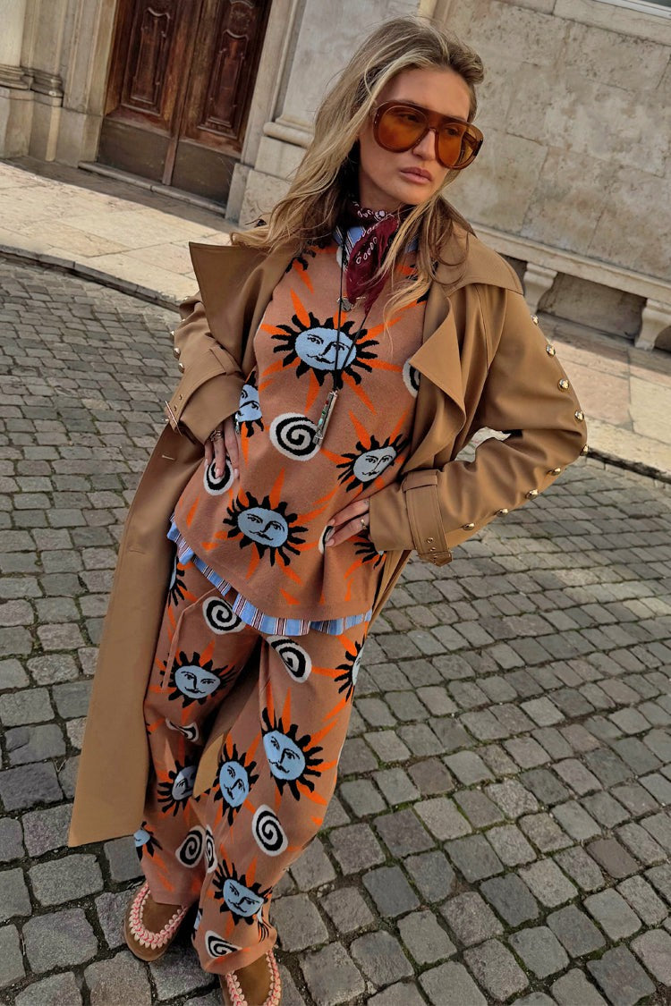 Tan Sun Copenhagen Jumper | Never Fully Dressed Signature