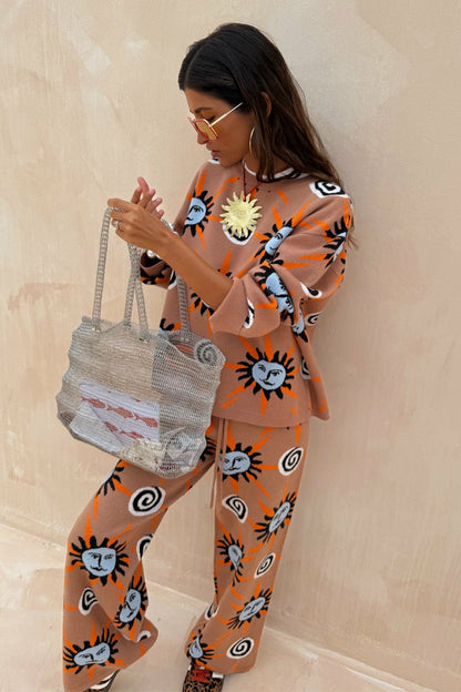 Tan Sun Copenhagen Jumper | Never Fully Dressed Signature