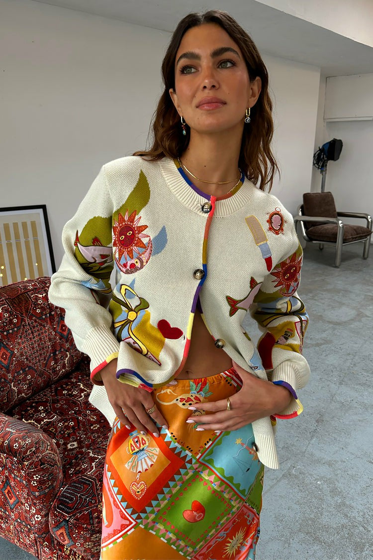 Multi Enchanted Cardigan | Never Fully Dressed Premium