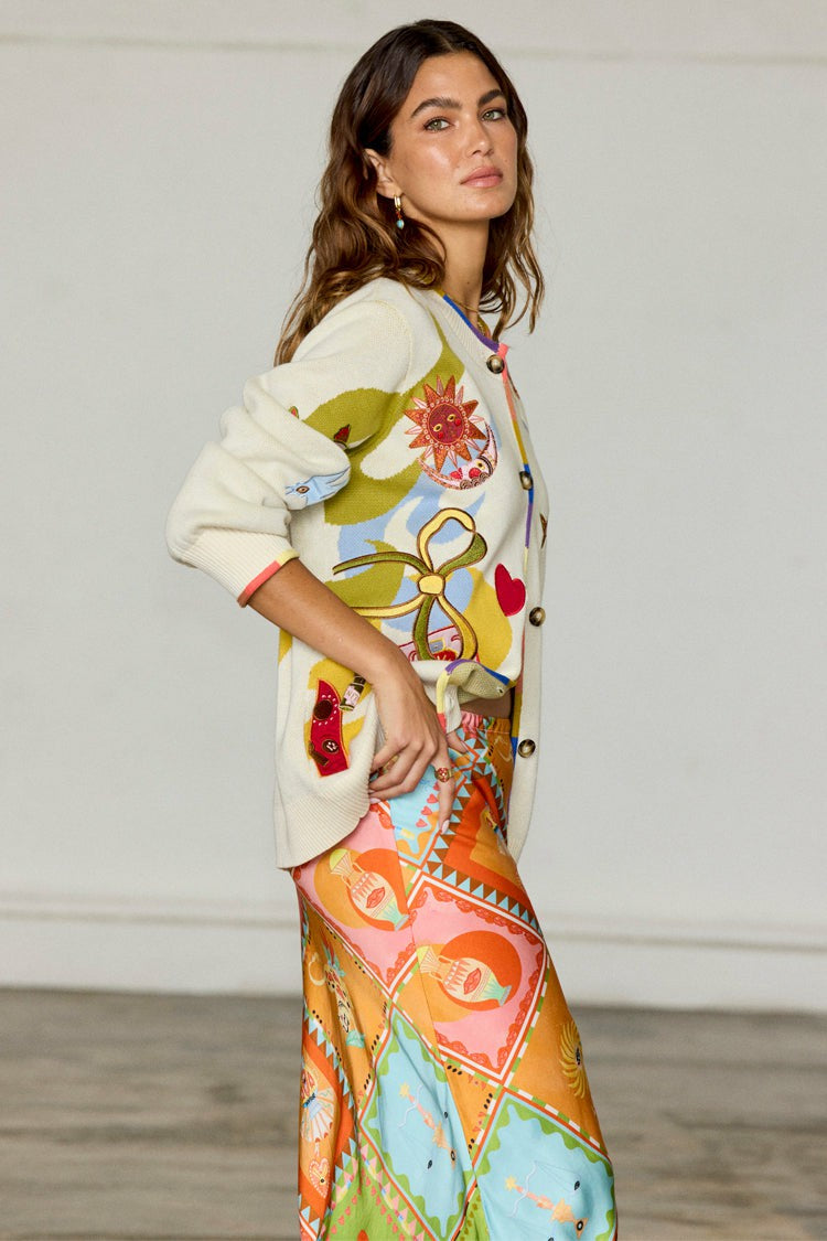 Multi Enchanted Cardigan | Never Fully Dressed Premium