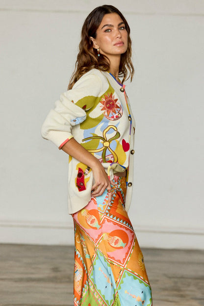 Multi Enchanted Cardigan | Never Fully Dressed Premium