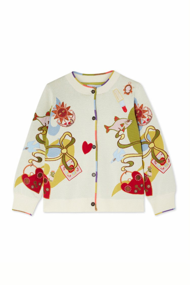 Multi Enchanted Cardigan | Never Fully Dressed Premium