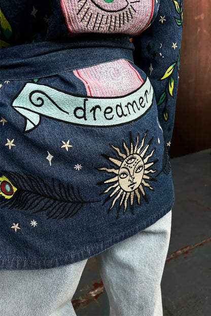 Denim Manifestation Jacket | Never Fully Dressed Sale
