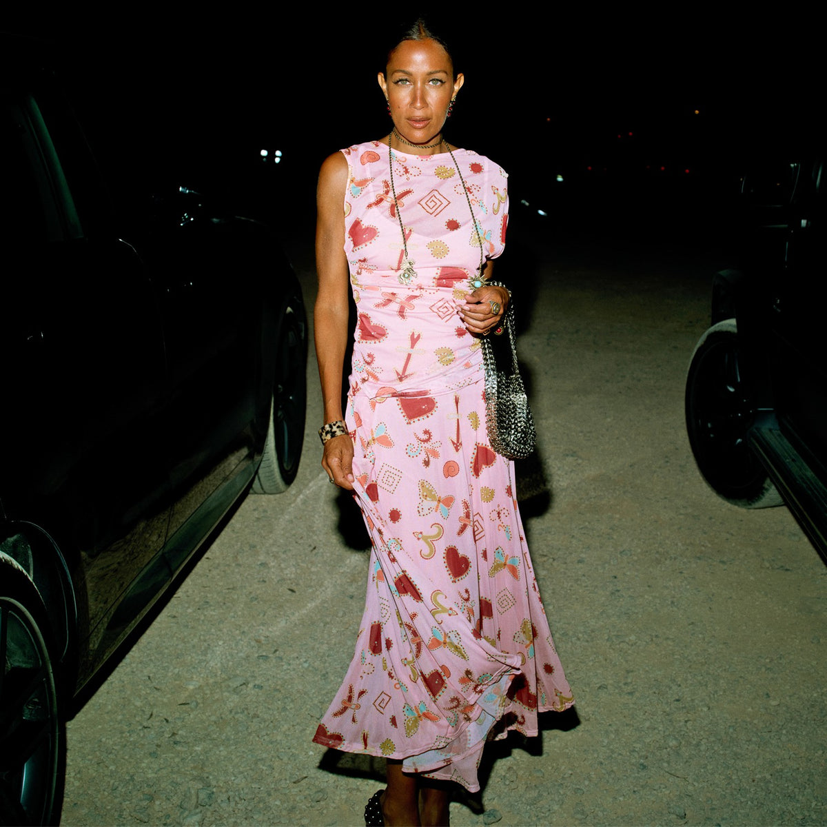 Pink Astra Lace Maxi Skirt | Never Fully Dressed Premium