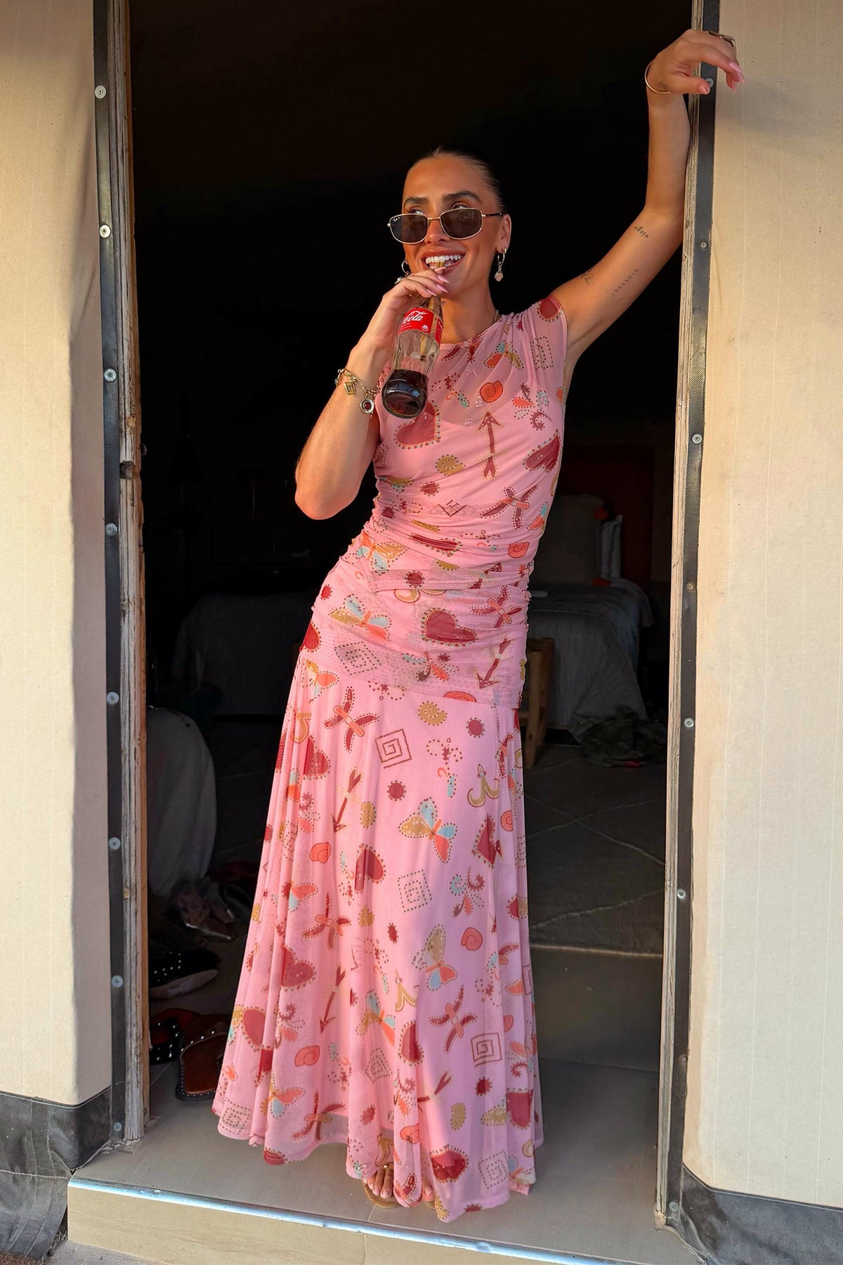 Pink Astra Lace Maxi Skirt | Never Fully Dressed Premium
