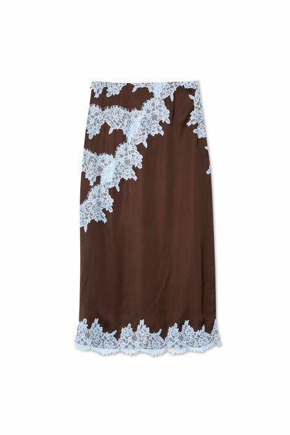 Chocolate Lily Skirt | Never Fully Dressed Featured