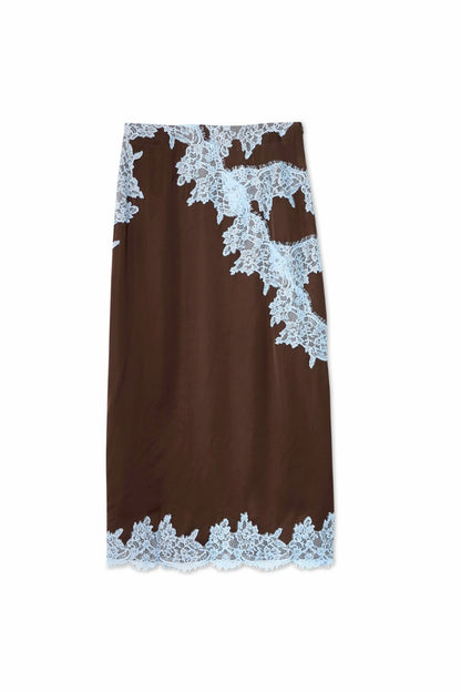 Chocolate Lily Skirt | Never Fully Dressed Featured