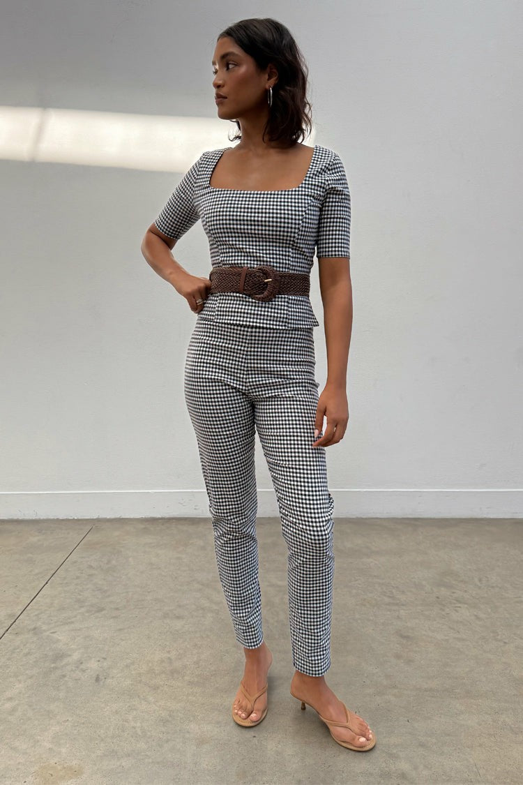 Gingham Trousers Co-ord | Never Fully Dressed Customer Favorite
