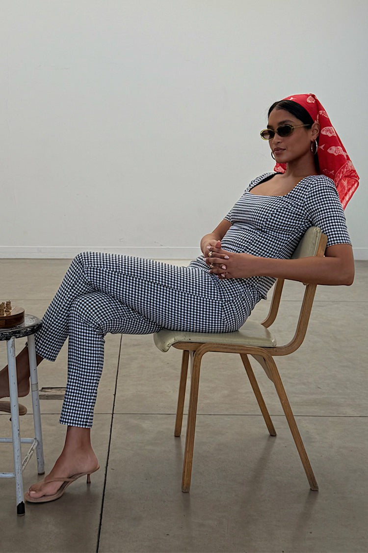 Gingham Trousers Co-ord | Never Fully Dressed Customer Favorite