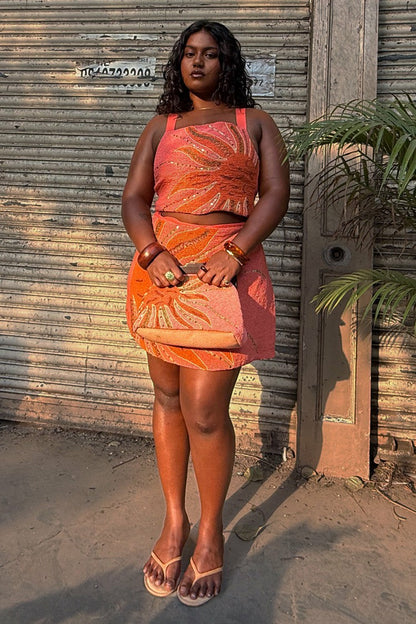 Pink Sol Beaded Top | Never Fully Dressed Special Offer