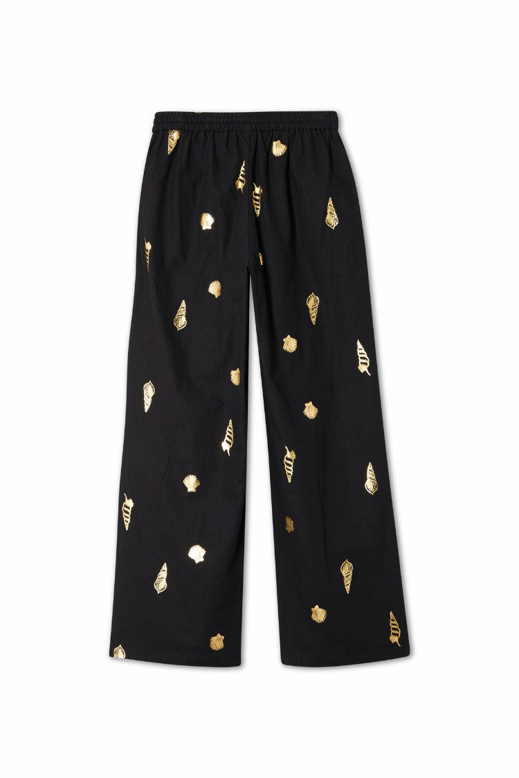 Black Shell Elissa Trousers | Never Fully Dressed Hot Sale