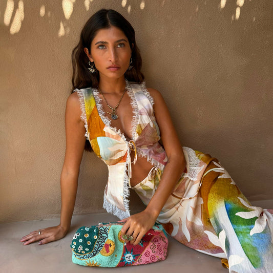Abstract Soleil Maisie Top | Never Fully Dressed Trending