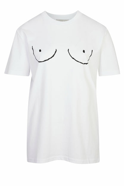 Boob T-shirt - £5 to Mind | Never Fully Dressed Signature