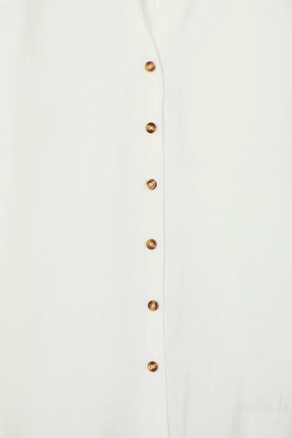 White Miley Oversized Shirt | Never Fully Dressed Everyday