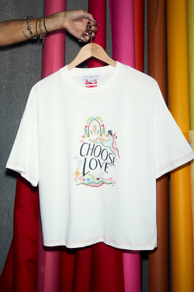 Choose Love T-Shirt - 50% Donated to Choose Love - Never Fully Dressed | Never Fully Dressed Quality