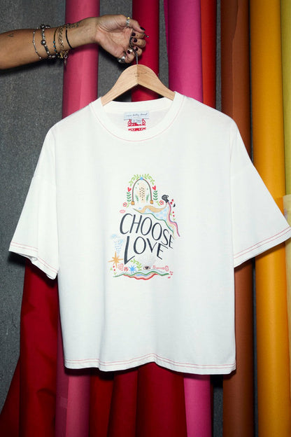 Choose Love T-Shirt - 50% Donated to Choose Love - Never Fully Dressed | Never Fully Dressed Quality