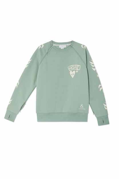 Sage Sundazed Accessible Sweatshirt - NFD x Porto&Bello - Never Fully Dressed | Never Fully Dressed New