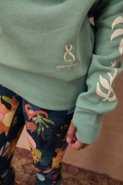 Sage Sundazed Accessible Sweatshirt - NFD x Porto&Bello - Never Fully Dressed | Never Fully Dressed New