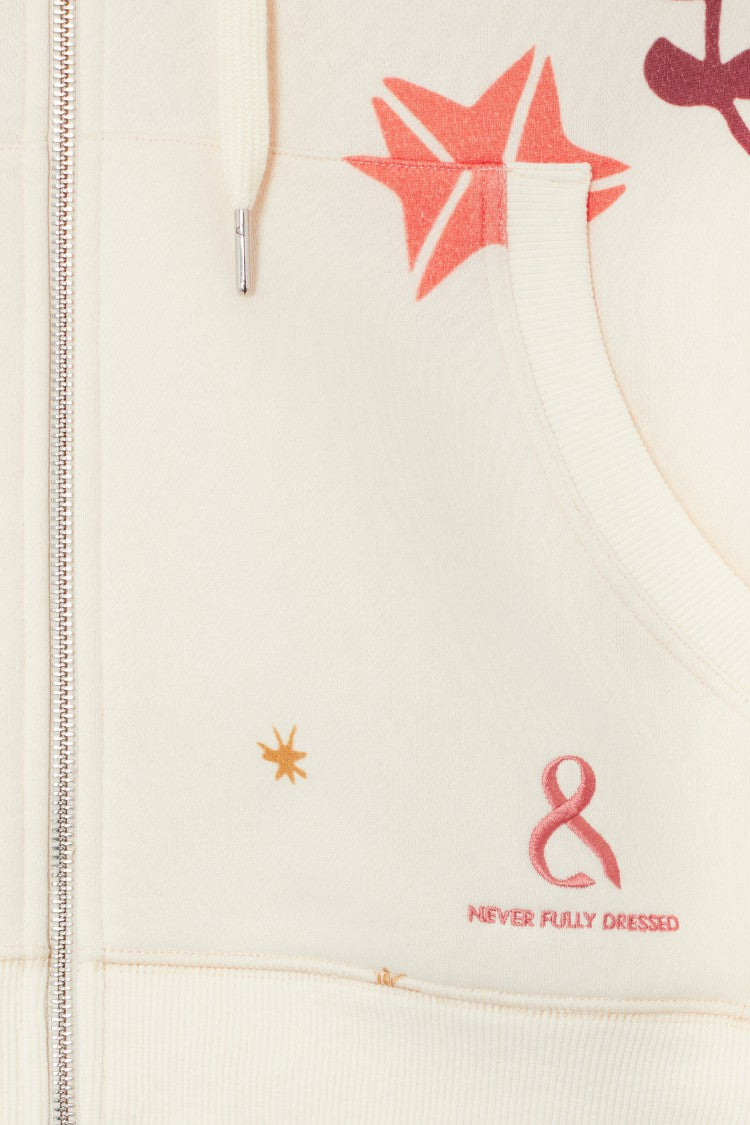 Cream Sundazed Accessible Hoodie - NFD x Porto&Bello | Never Fully Dressed Special Offer