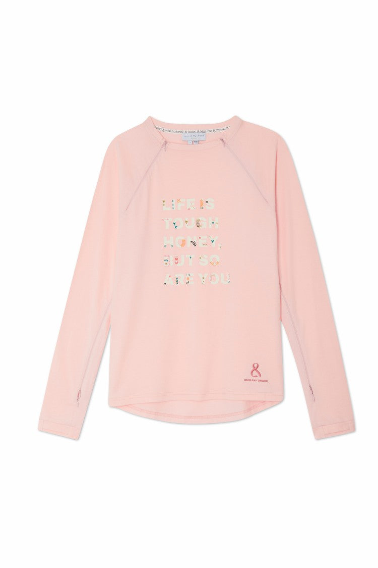 Pink Life is Tough Long Sleeve Tee - Future Dreams - Never Fully Dressed | Never Fully Dressed Sale