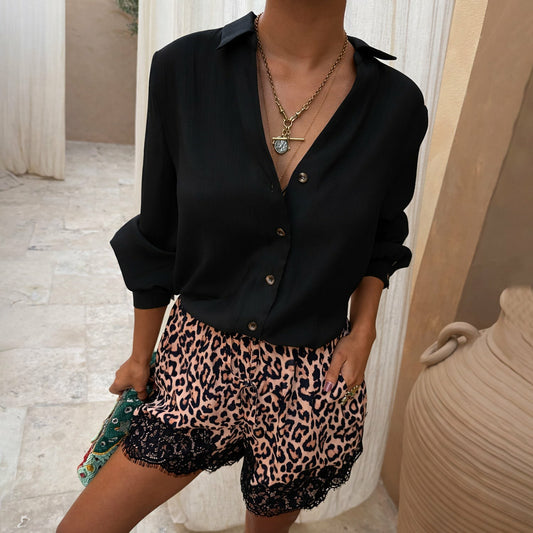 Black Miley Shirt  UK | Never Fully Dressed Latest