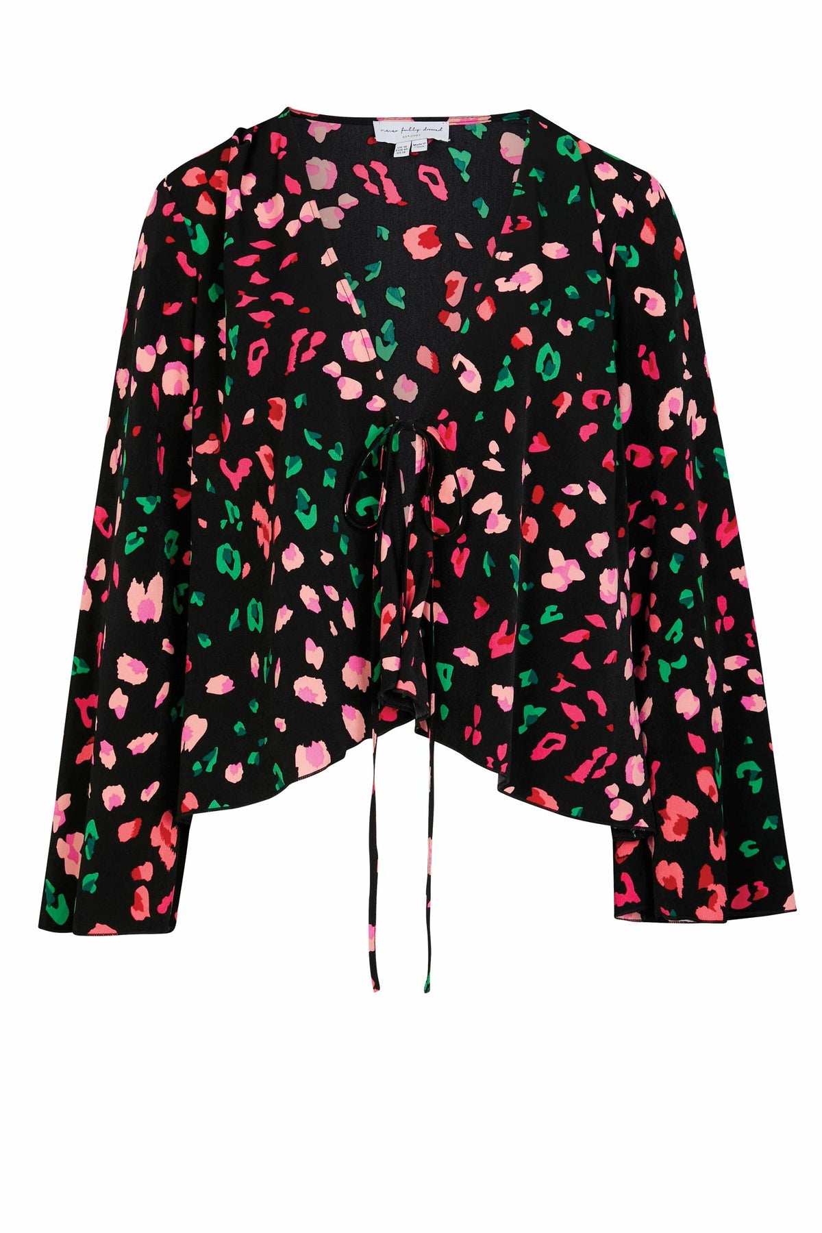 Black Animal Verity Top | Never Fully Dressed Sale