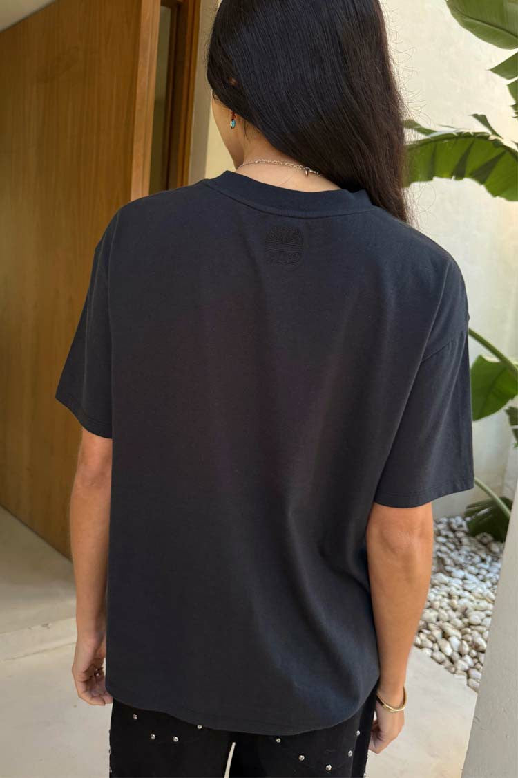 Black Studded T-Shirt | Never Fully Dressed Everyday
