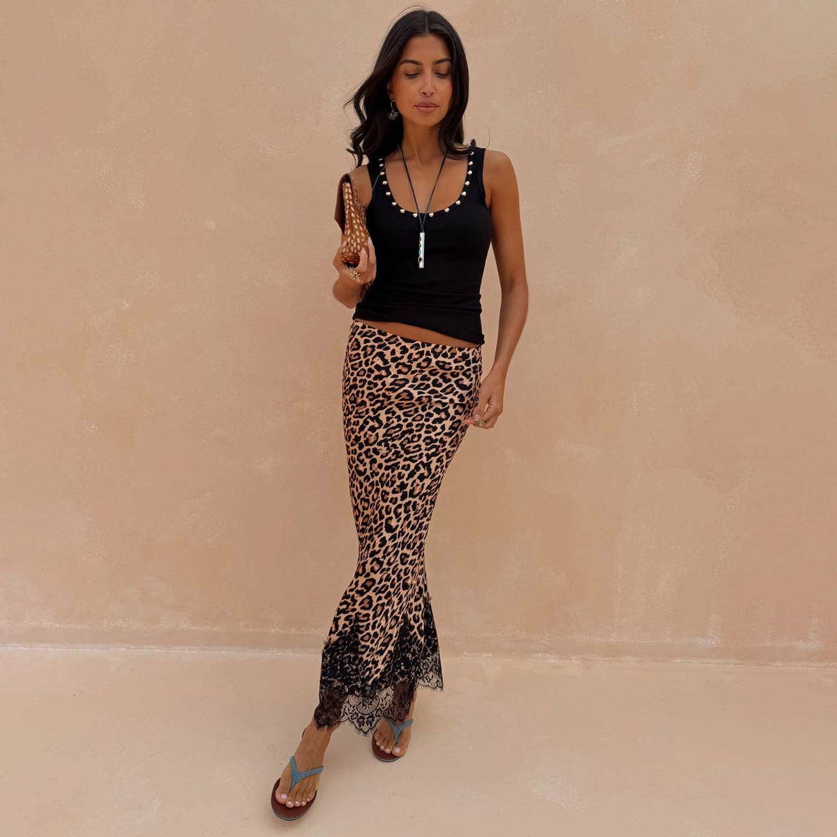 Leopard Midi Maeva Skirt - Never Fully Dressed | Never Fully Dressed Top Pick