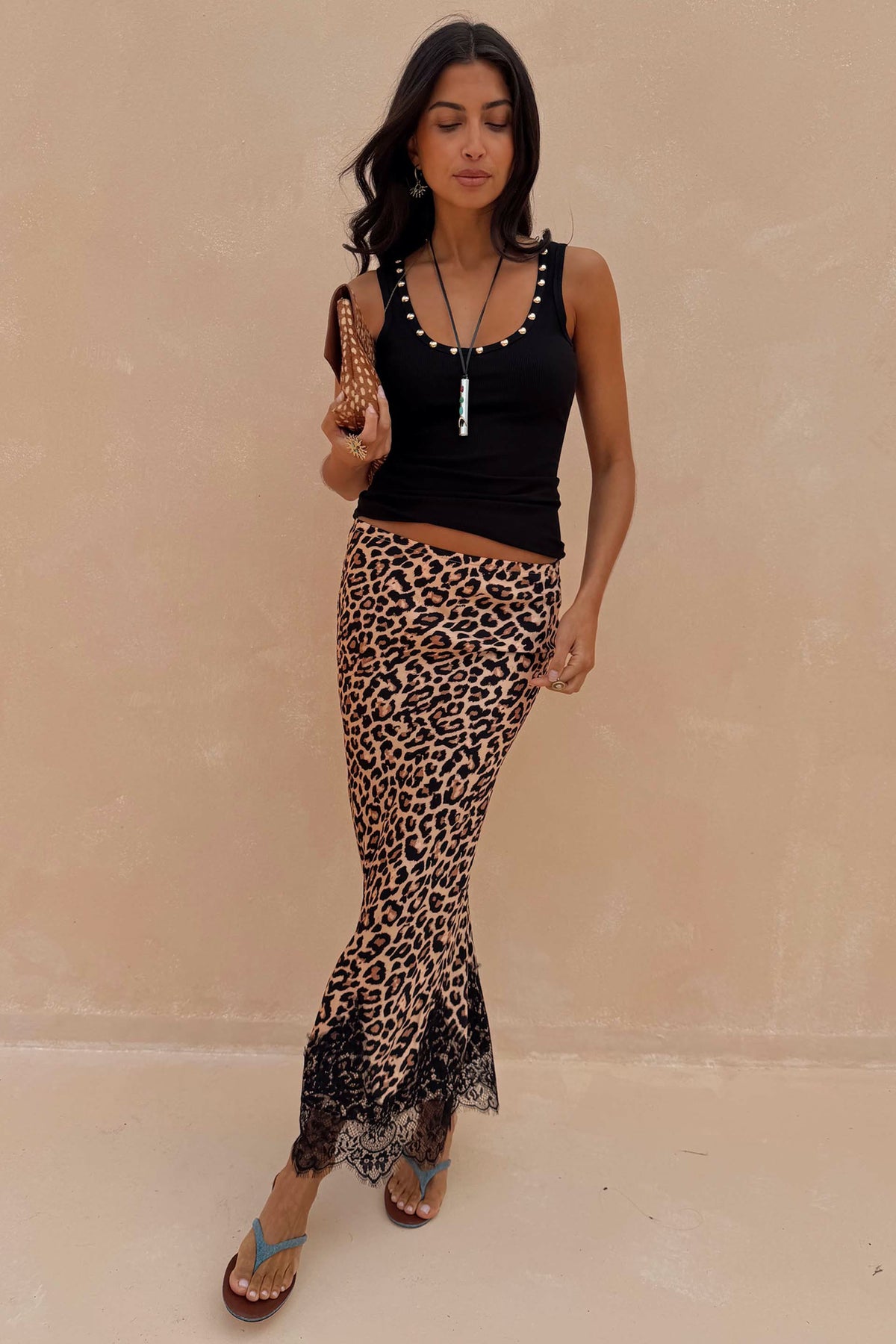 Leopard Midi Maeva Skirt - Never Fully Dressed | Never Fully Dressed Top Pick