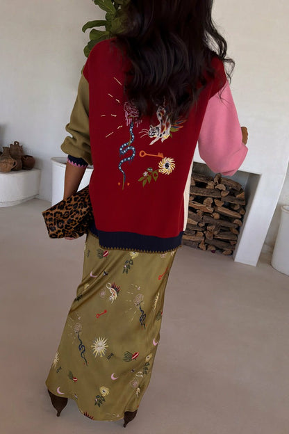 Olive Mystical Dorris Skirt | Never Fully Dressed Value