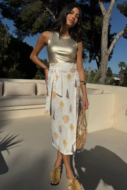 Shells Jaspre Wrap Skirt | Never Fully Dressed Quality