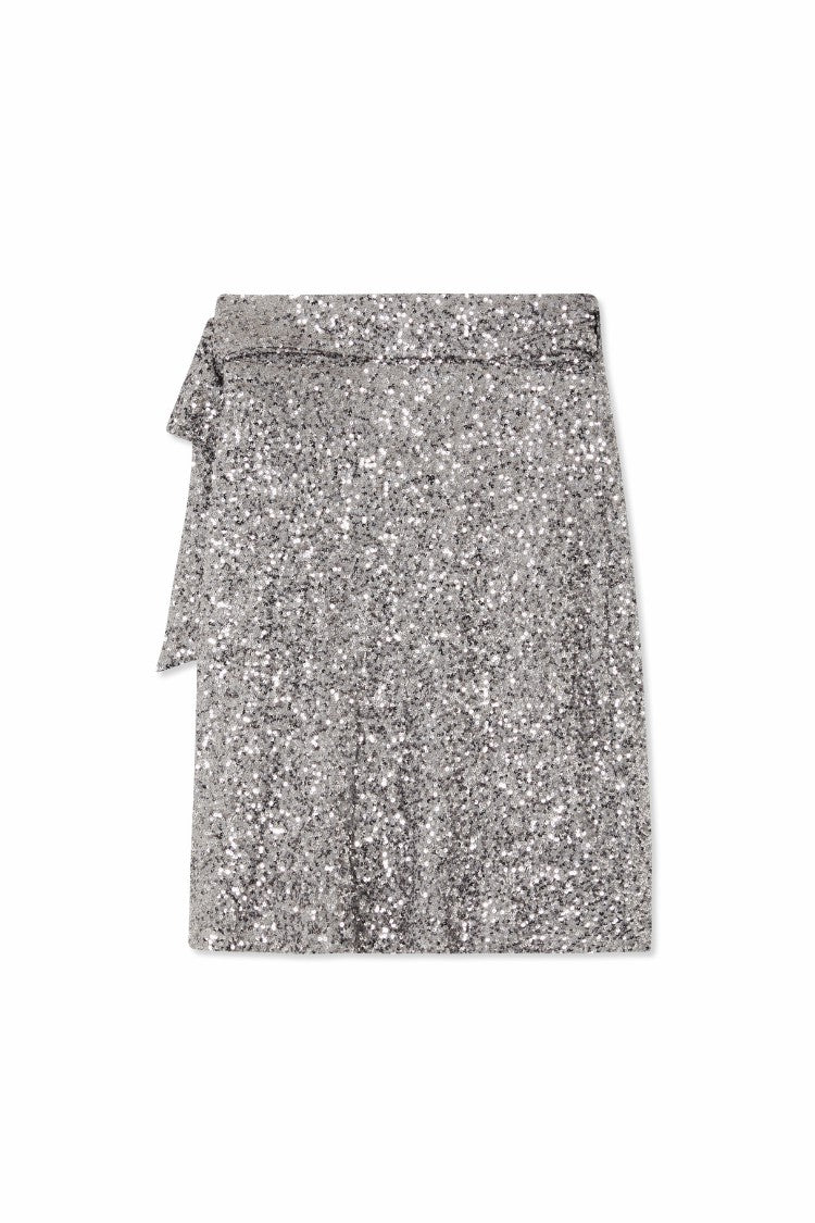 Gunmetal Sequin Mini Jaspre Skirt | Never Fully Dressed Hot Sale