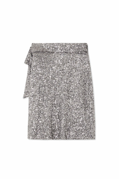 Gunmetal Sequin Mini Jaspre Skirt | Never Fully Dressed Hot Sale
