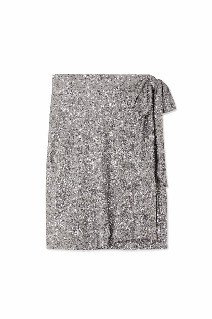 Gunmetal Sequin Mini Jaspre Skirt | Never Fully Dressed Hot Sale